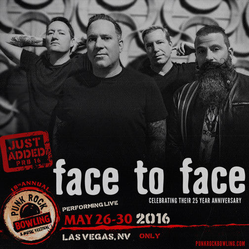 We're on a roll!!! Face to Face will be taking the stage in Las Vegas!