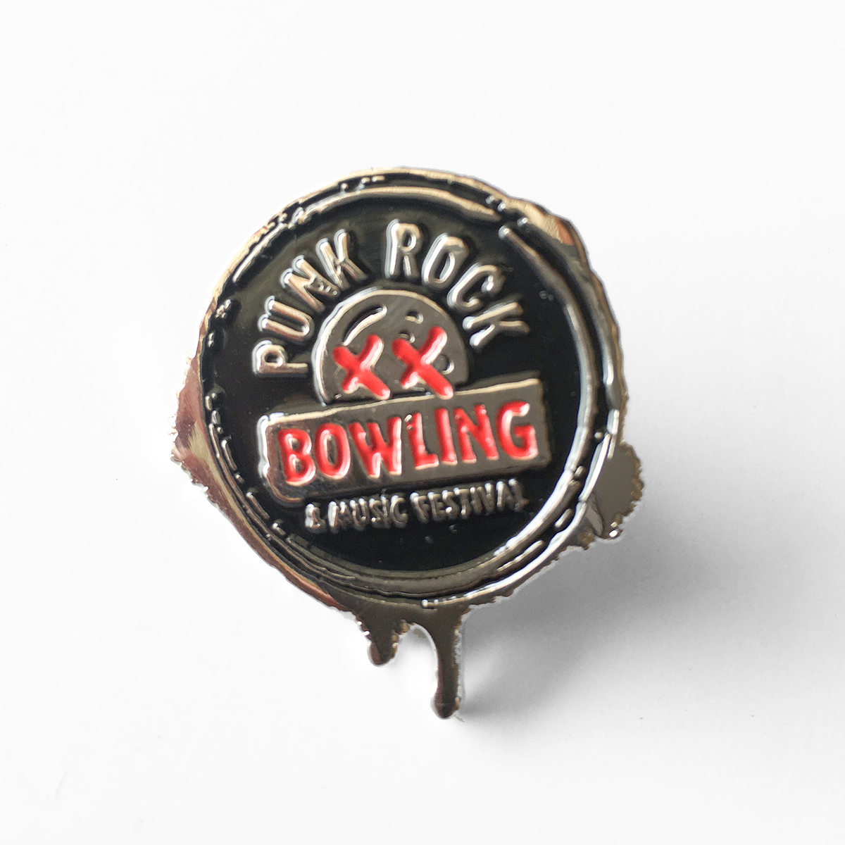 PRB 20 Year Enamel Pin – Punk Rock Bowling
